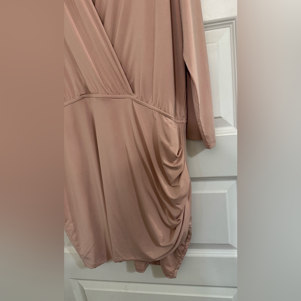 Lovers + Friends Blush V-Neck Dress - Picture 2 of 5